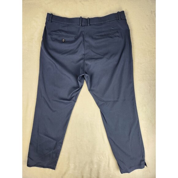 Nike Mens Golf Flat Front Pants 40x30 Standard Fit Dri-Fit Blue - Picture 6 of 12
